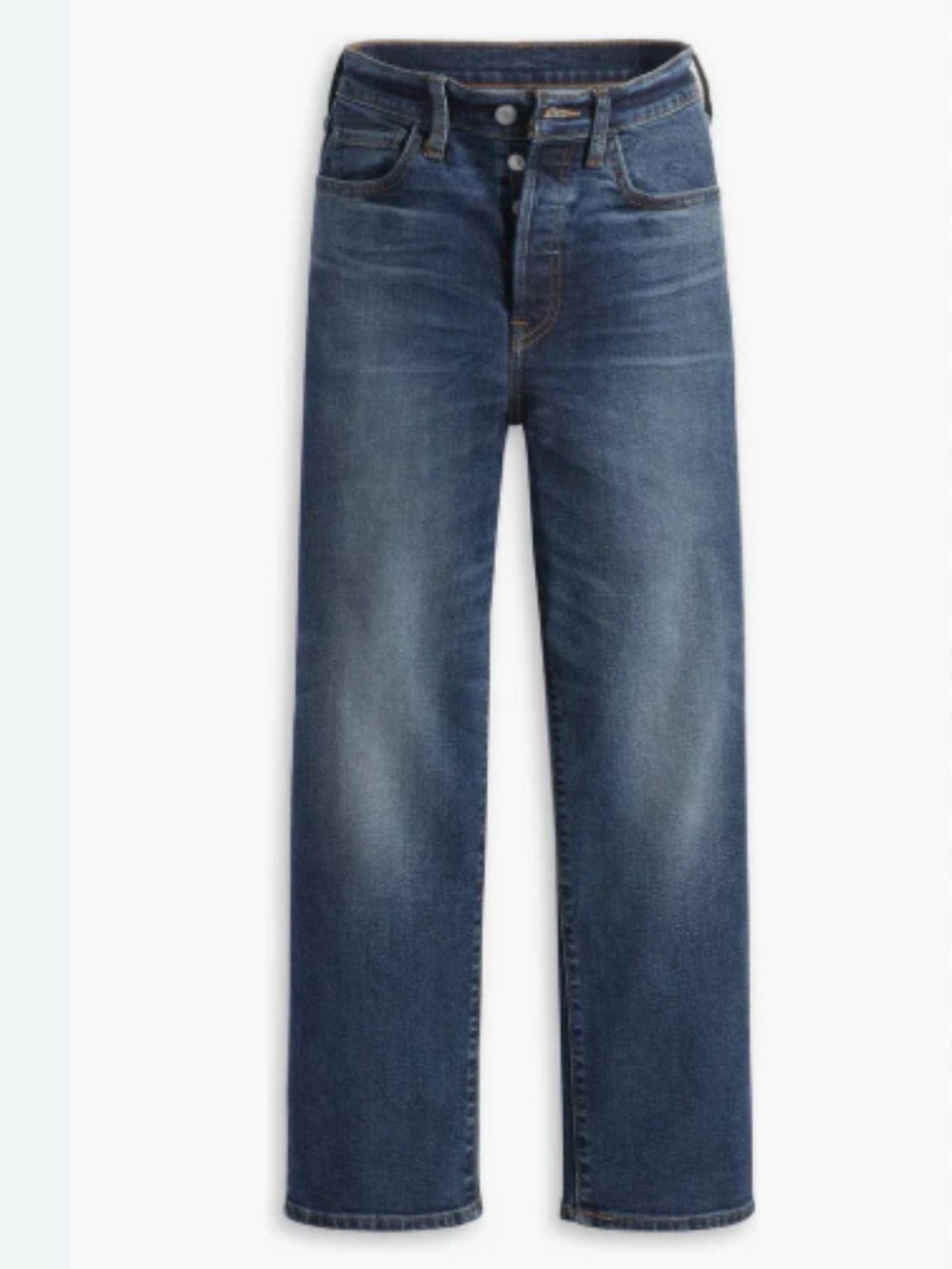 Levi's Women's High-Rise Straight Jeans - Medium Blue Wash